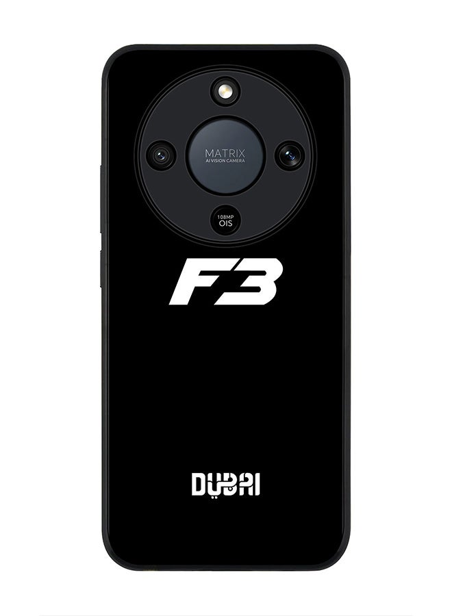 For Honor X9d / Magic8 Lite / X70 Case,Slim fit Camera Protection, Shockproof Thin Phone cover  -  Faz3 Dubai Black